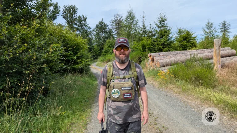 Wandern in Richtung Silbersee (Breidenbach)