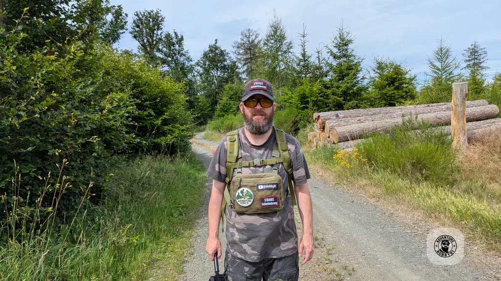 Wandern in Richtung Silbersee (Breidenbach)