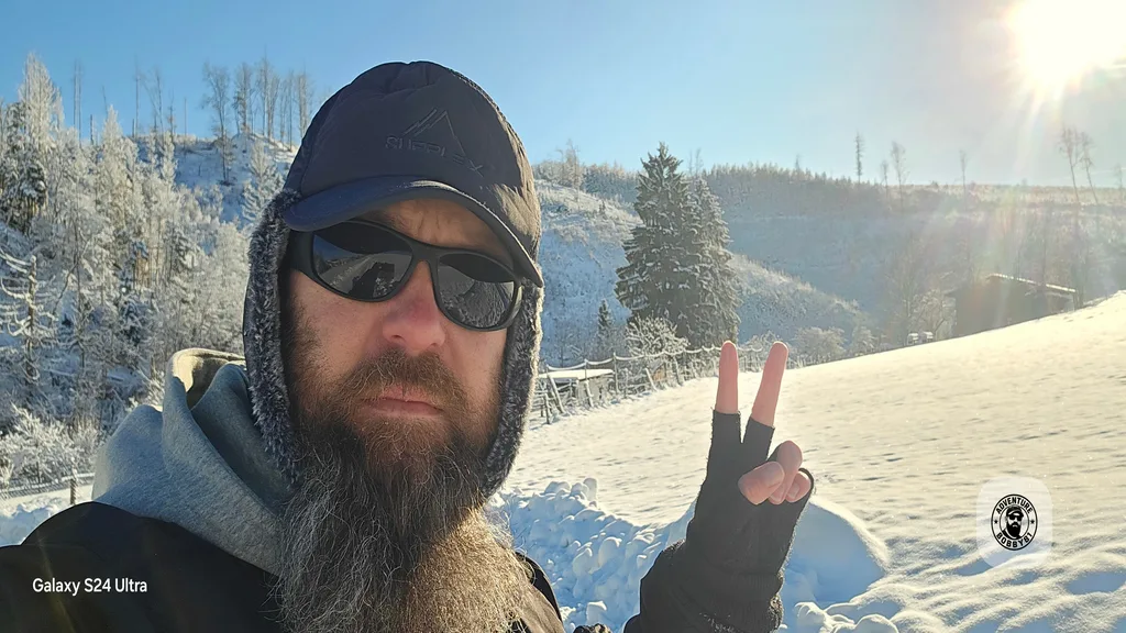 Spontaner Spaziergang beim schönen Schneewetter!